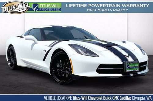 2019 Chevrolet CORVETTE Chevy 1LT STINGRAY Coupe W/1LT - cars & for sale in Olympia, WA