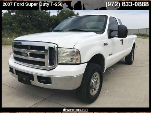 2007 Ford Super Duty F-250 4WD Lariat SuperCab Diesel for sale in Lewisville, TX