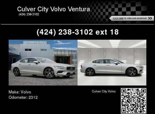 2019 Volvo S60 Inscription - cars & trucks - by dealer - vehicle... for sale in Culver City, CA