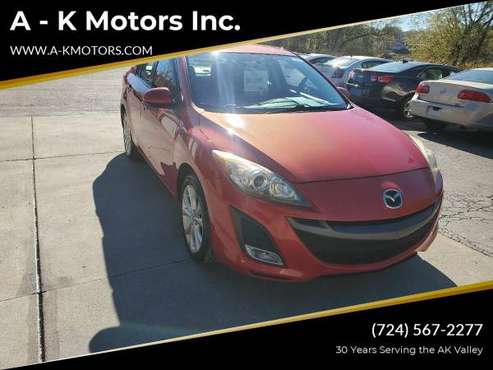 2011 Mazda MAZDA3 s Sport 4dr Sedan 6M EVERYONE IS APPROVED! - cars... for sale in Vandergrift, PA
