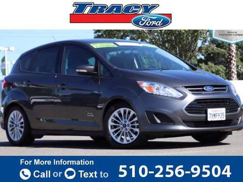 2017 Ford CMax Energi SE hatchback Gray - cars & trucks - by dealer... for sale in Tracy, CA