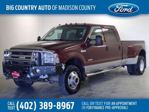 *2005* *Ford* *Super Duty F-350 DRW* *Crew Cab 172 XLT 4WD* for sale in Madison, NE