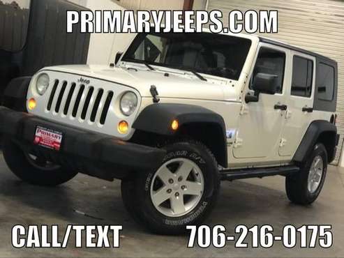 2008 Jeep Wrangler Unlimited X IN HOUSE FINANCE - FREE SHIPPING -... for sale in DAWSONVILLE, SC