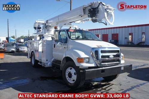 2007 Ford F750 SUPER DUTY AUGER TRUCK - - by dealer for sale in Commerce City, CO