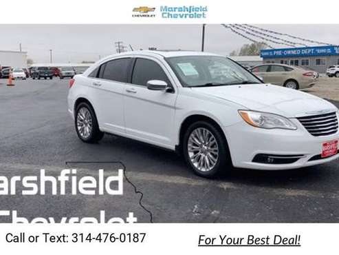 2012 Chrysler 200 Limited hatchback White - cars & trucks - by... for sale in Marshfield, MO
