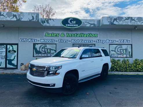 2015 Chevrolet Tahoe LTZ **22" KMC WHEELS, LOADED** - cars & trucks... for sale in Jacksonville, FL