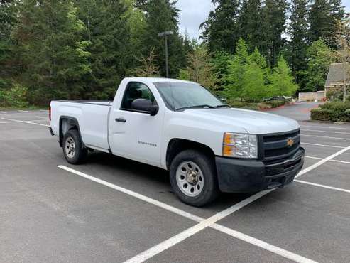 2013 Chevrolet Silverado Reg Cab, Clean Title, 8ft Long Bed, OneOwner for sale in Bellevue, WA