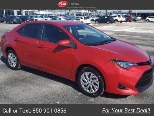 2018 Toyota Corolla LE hatchback Red - cars & trucks - by dealer -... for sale in Panama City, FL