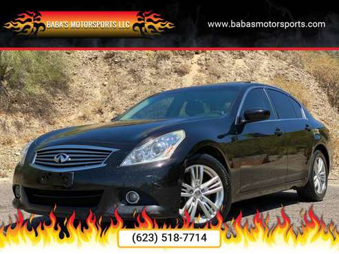2012 INFINITI G37X AWD CLEAN CARFAX 2 PREVIOUS OWNERS - cars &... for sale in Phoenix, AZ