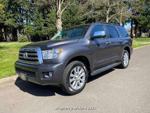 2017 Toyota SEQUOIA LIMITED - - by dealer - vehicle for sale in Eugene, OR