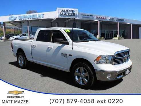 2019 Ram 1500 Classic truck Big Horn (Bright White Clearcoat) for sale in Lakeport, CA