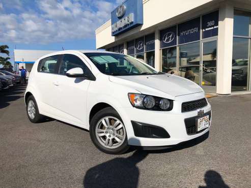 (((2015 CHEVROLET SONIC LT))) ONE OWNER! MANUAL TRANSMISSION! for sale in Kahului, HI