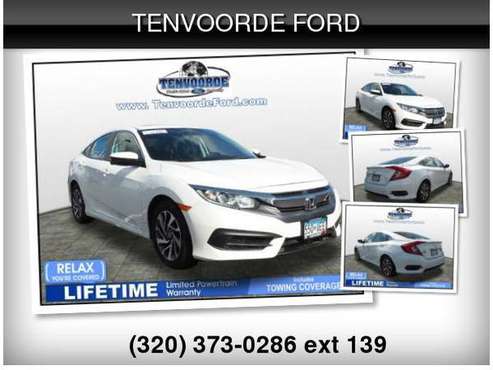 2016 Honda Civic EX $1040 Down Delivers! - cars & trucks - by dealer... for sale in ST Cloud, MN
