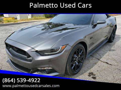 2017 Ford Mustang GT Financing Available - cars & trucks - by dealer... for sale in Piedmont, SC