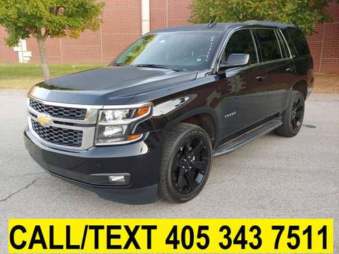 2016 CHEVROLET TAHOE LT 3RD ROW! LEATHER! DVD! 1 OWNER! MUST SEE! -... for sale in Norman, KS