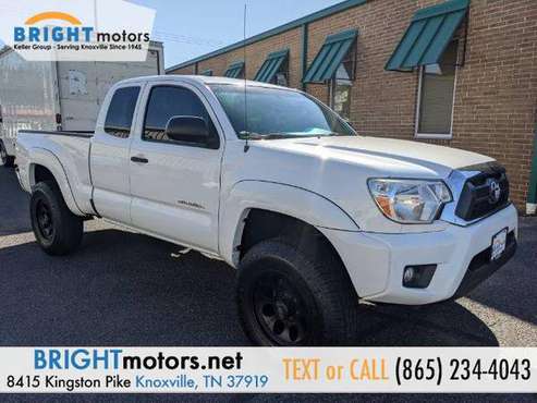 2015 Toyota Tacoma Access Cab V6 5AT 4WD HIGH-QUALITY VEHICLES at... for sale in Knoxville, TN