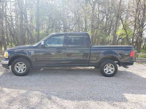 2002 Ford F150 4 door black nice for sale in Blacklick, OH