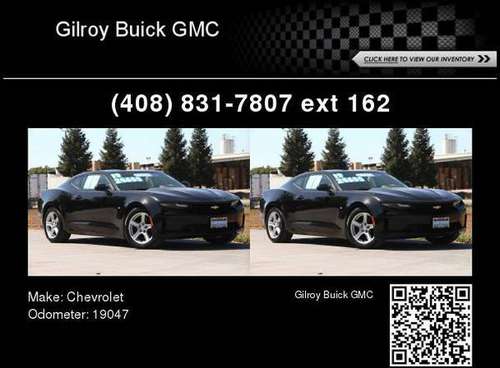 2019 Chevrolet Camaro ++ Call / Make Offer ++ for sale in Gilroy, CA