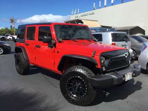 *STAND OUT 4x4!* 2016 JEEP WRANGLER UNLIMITED - cars & trucks - by... for sale in Kihei, HI