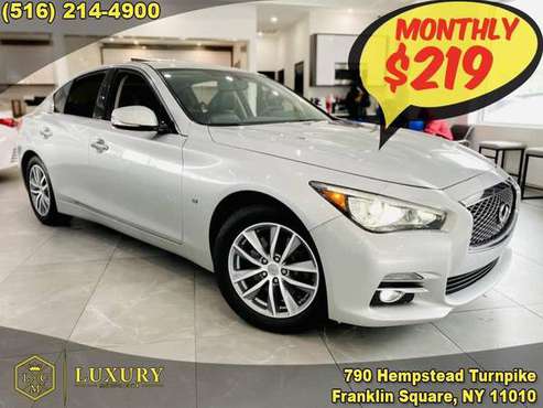 2014 INFINITI Q50 4dr Sdn Premium AWD 219 / MO - cars & trucks - by... for sale in Franklin Square, NY