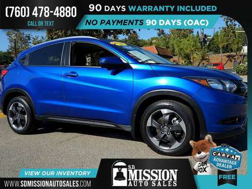 2018 Honda HR-V EX-L Navi FOR ONLY $277/mo! - cars & trucks - by... for sale in Vista, CA