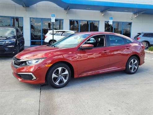 2020 Honda Civic LX - CARFAX One-Owner Low Miles! for sale in Davie, FL