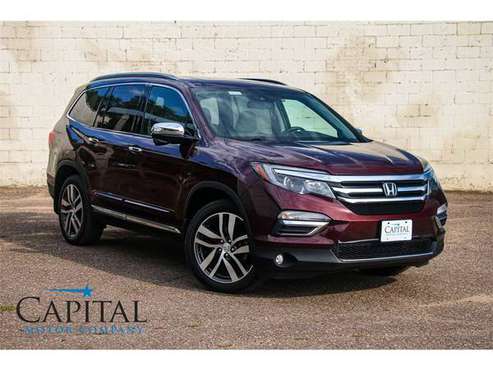 2016 Honda Pilot Touring 4WD SUV w/Touchscreen Navigation, DVD! for sale in Eau Claire, IA