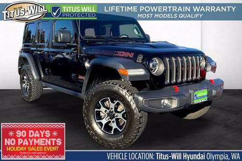 2018 Jeep Wrangler Unlimited 4x4 4WD SUV Rubicon Convertible - cars... for sale in Olympia, WA