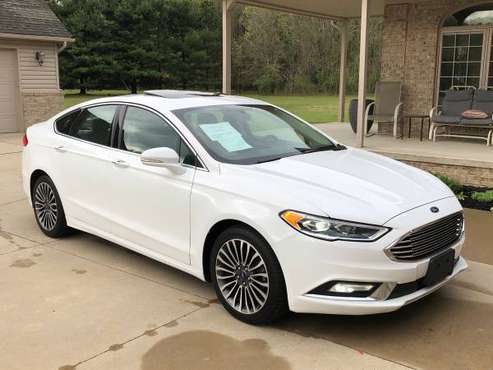 2017 Ford Fusion Titanium w/4-Cyl, EcoBoost, 2 0T for sale in Detroit, MI