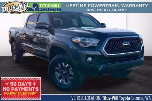 2019 Toyota Tacoma 4WD 4x4 Certified Truck TRD Offroad Crew Cab -... for sale in Tacoma, WA
