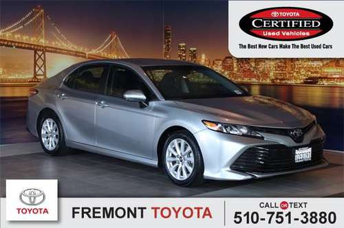 2018 Toyota Camry LE - - by dealer - vehicle for sale in Fremont, CA