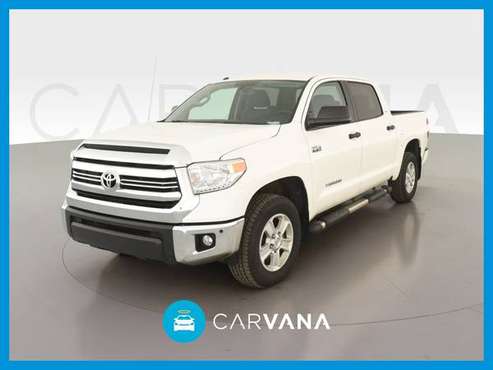 2016 Toyota Tundra CrewMax SR5 Pickup 4D 5 1/2 ft pickup White for sale in Victoria, TX