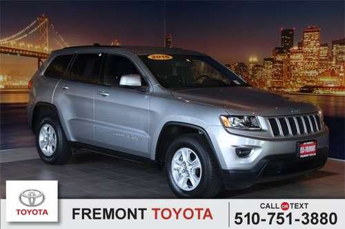 2016 Jeep Grand Cherokee Laredo - - by dealer for sale in Fremont, CA