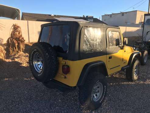 2000 TJ Jeep Wrangler - cars & trucks - by owner - vehicle... for sale in Sanders, AZ