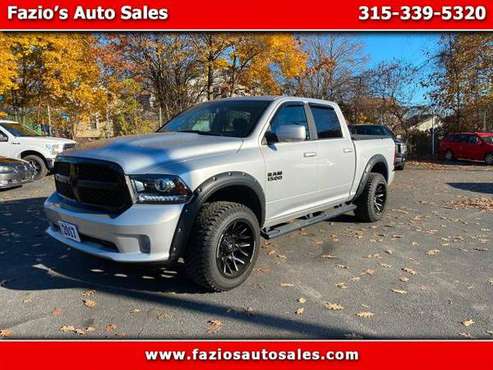 2017 RAM 1500 Night 4x4 Crew Cab 57 Box - cars & trucks - by dealer... for sale in Rome, NY