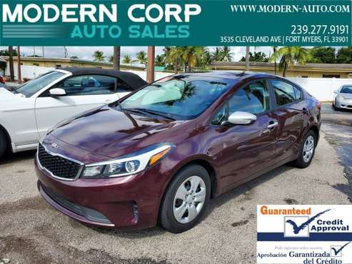 2017 KIA FORTE LX - up to 32 MPG, TOP SAFETY PICK, AFFORDABLE for sale in Fort Myers, FL