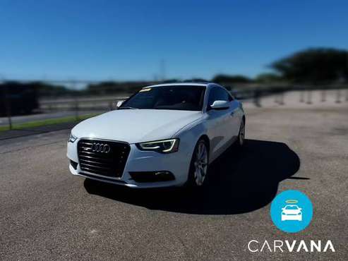 2013 Audi A5 2.0T Premium Plus Coupe 2D coupe White - FINANCE ONLINE... for sale in Fort Worth, TX