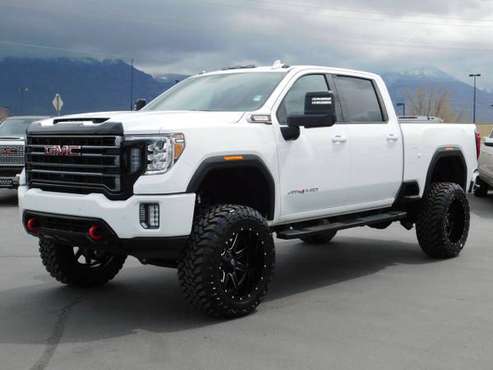 2021 GMC Sierra 3500HD AT4 HD WHITE - - by for sale in American Fork, NV