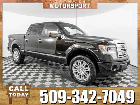 *WE BUY CARS* 2014 *Ford F-150* Platinum 4x4 for sale in Spokane Valley, WA