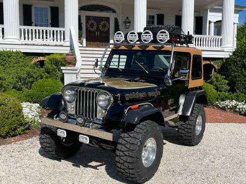1978 JEEP CJ 5 GOLDEN EAGLE 30k or best offer or trade for airstream for sale in Wainscott, CT