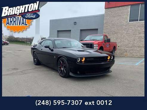2016 Dodge Challenger coupe R/T Scat Pack (Pitch Black - cars & for sale in Brighton, MI