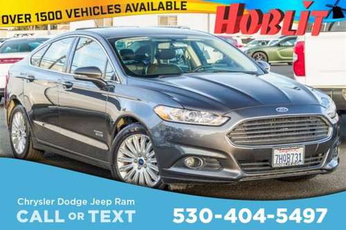2015 Ford Fusion Energi SE Luxury - cars & trucks - by dealer -... for sale in Woodland, CA