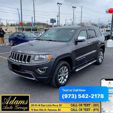 2014 Jeep Grand Cherokee 4WD 4dr Limited - Buy-Here-Pay-Here! - cars... for sale in Paterson, NY
