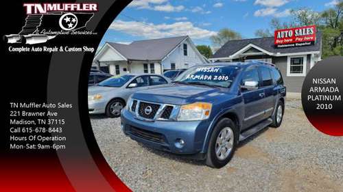 2010 NISSAN ARMADA PLATINUM - - by dealer - vehicle for sale in Madison, TN