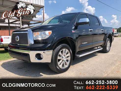 2011 Toyota Tundra Limited 5.7L FFV CrewMax 4WD for sale in Slayden, MS, MS