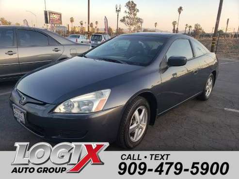 2005 Honda Accord EX Coupe AT with Lea for sale in San Bernardino, CA