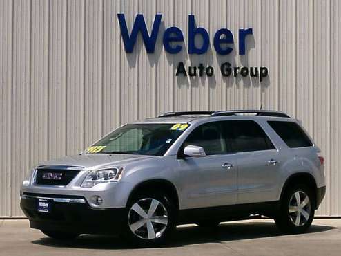2009 GMC Acadia-SEATS 7 COMFORTABLY! DVD! REMOTE START! HEATED SEATS! for sale in Silvis, IA