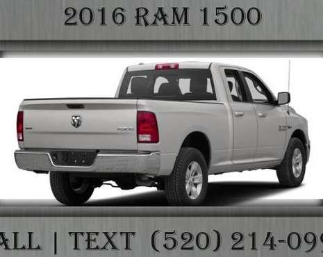 2016 Ram 1500 Big Horn - - by dealer - vehicle for sale in Tucson, AZ