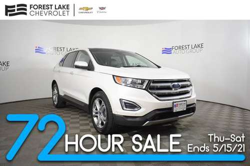 2015 Ford Edge AWD All Wheel Drive Titanium SUV - - by for sale in Forest Lake, MN