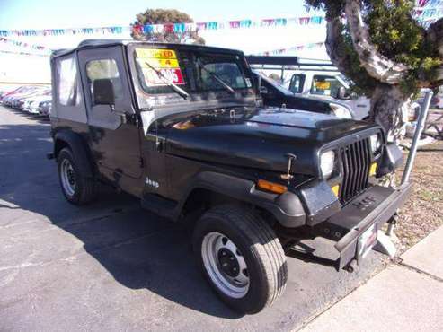 1989 JEEP WRANGLER - - by dealer - vehicle automotive for sale in GROVER BEACH, CA